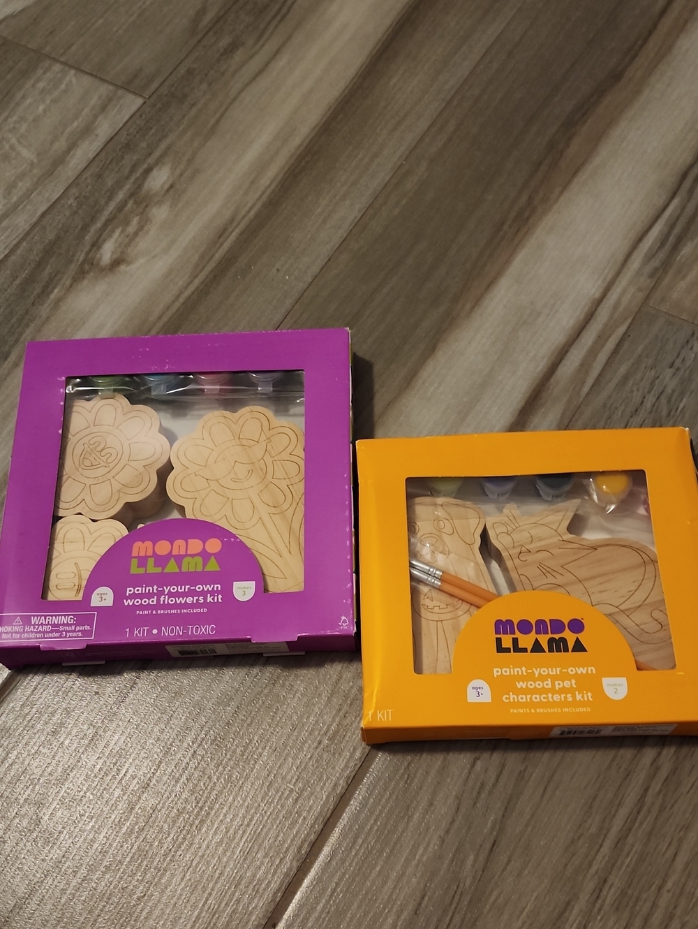 NWT Mondo Llama Paint Your Own Kit Bundle